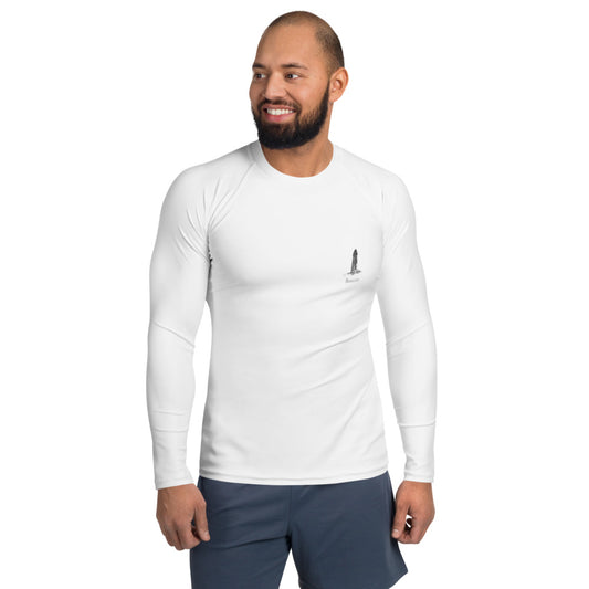 Beacon  Black Logo Men's Rash Guard