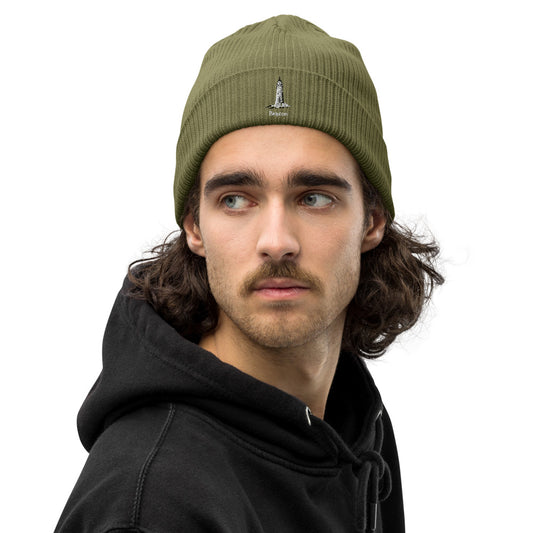 Beacon Organic ribbed beanie